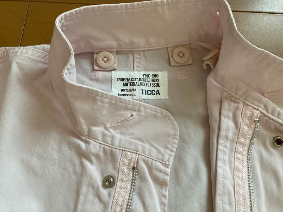 【新品未使用】 TICCA ティッカ ミリタリー モッズコート ピンク