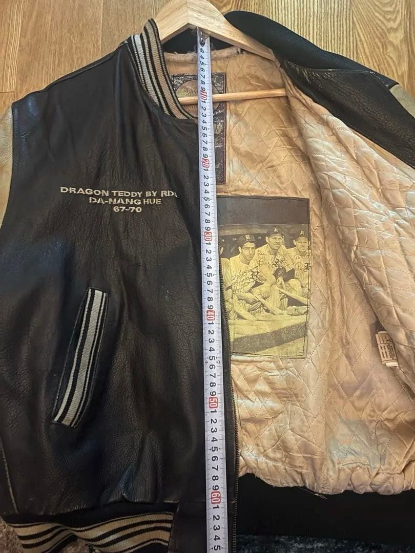 vintage - REDSKINS レザー スタジャン