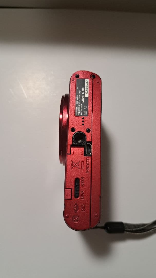 SONY dsc-wx300 サイバーショット レッド 20倍ズーム