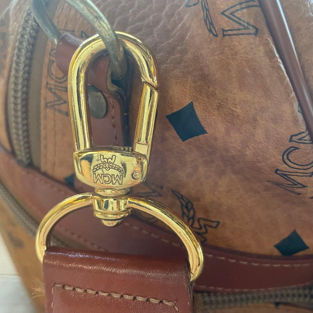 MCM ヴィンテージ ボストンバッグ 大容量 リバイバル人気