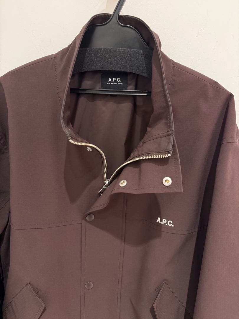 最終値下げ A.P.C SUTHERLAND ブルゾン ダークマロン サイズS