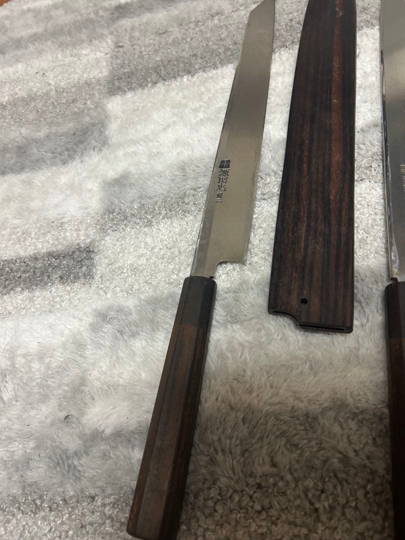 料理人使用後高級包丁