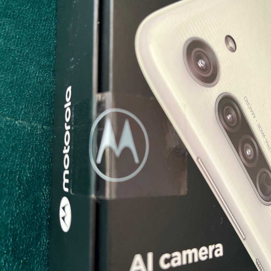 ◯*読様 新品未開封 モトローラ moto g8 ノイエブルー