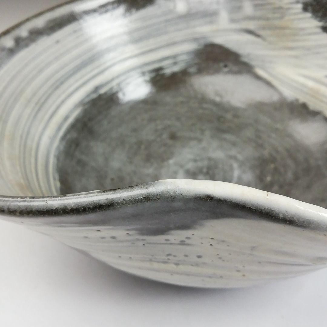 Ｗ８８　茶碗　『刷毛目茶碗』『高橋道八 造』　木箱　抹茶碗　茶道具