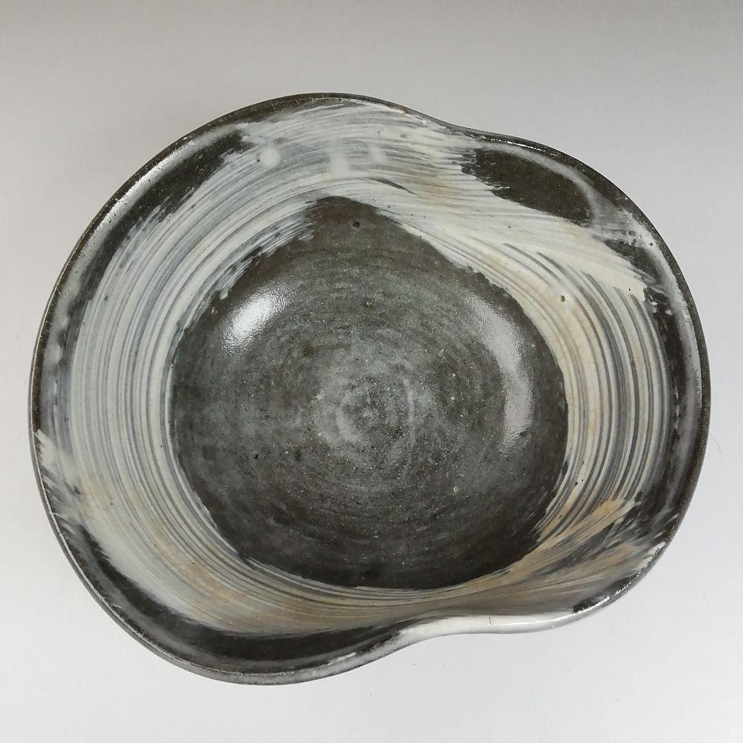 Ｗ８８　茶碗　『刷毛目茶碗』『高橋道八 造』　木箱　抹茶碗　茶道具