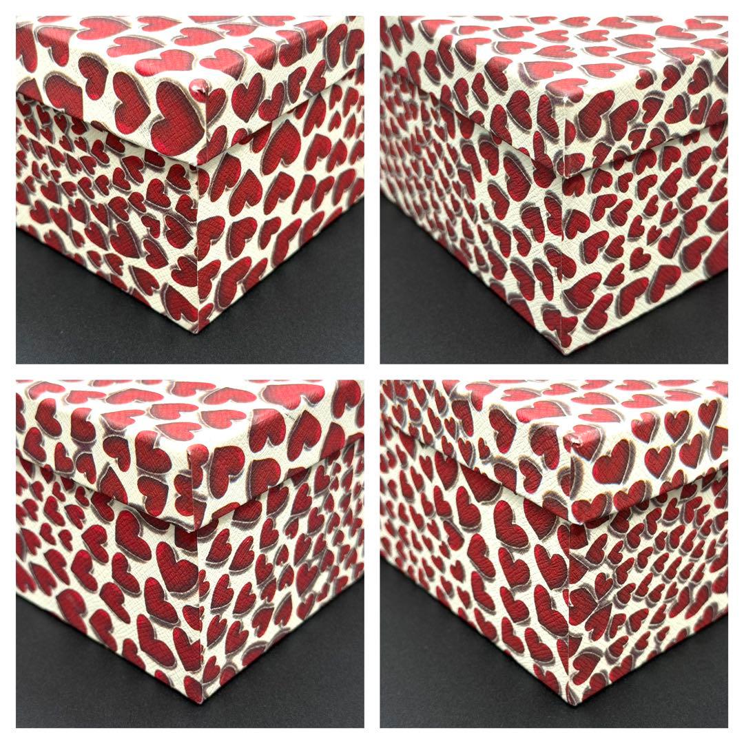 極美品　PRADA ハート柄 フラットシューズ　エナメル　24㎝　箱付き