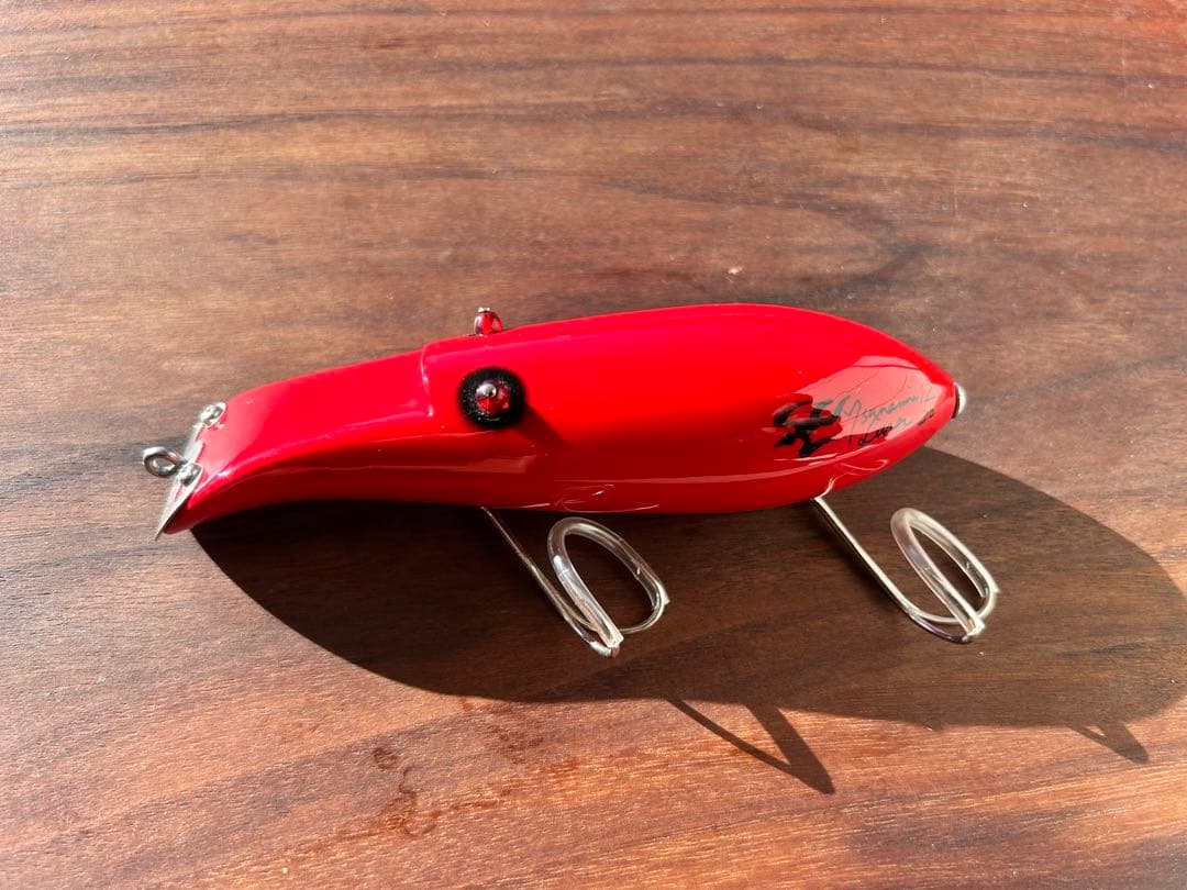 津波ルアーズ　くじらフェ　ファイヤーレッド