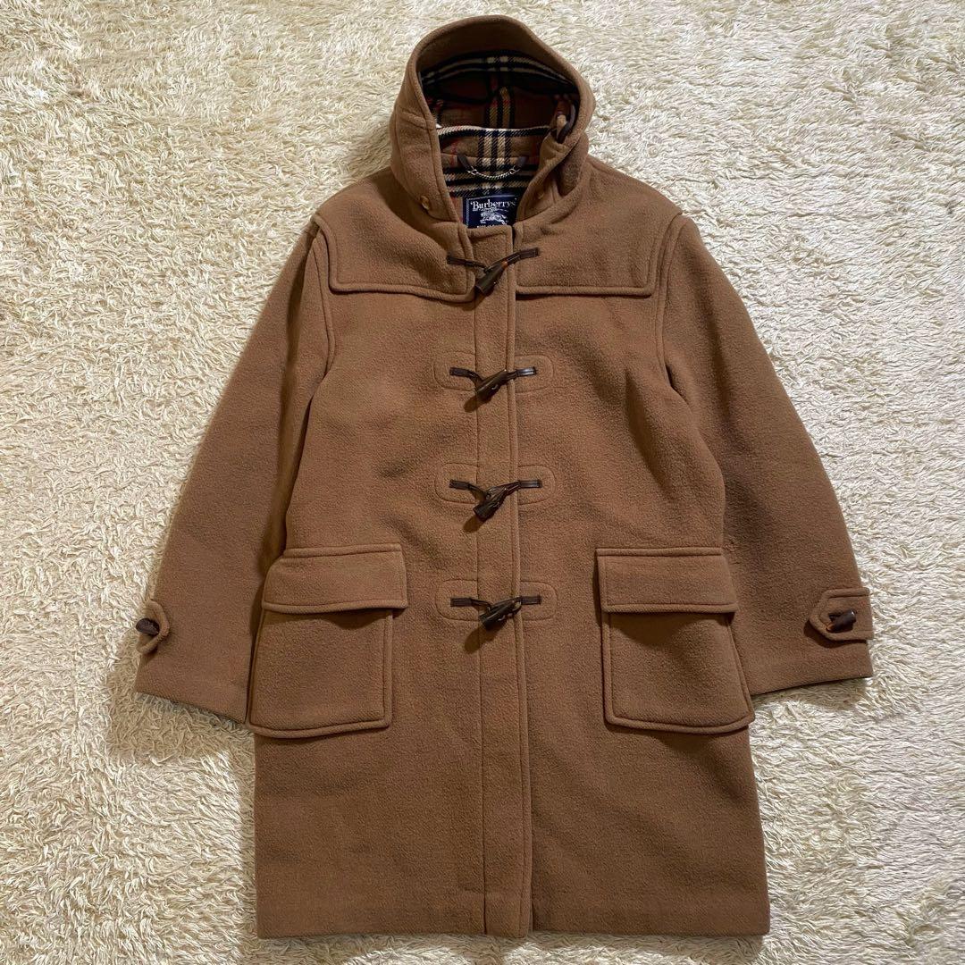 Burberrys バーバリー ダッフルコート ノバチェック 英国製 キャメル