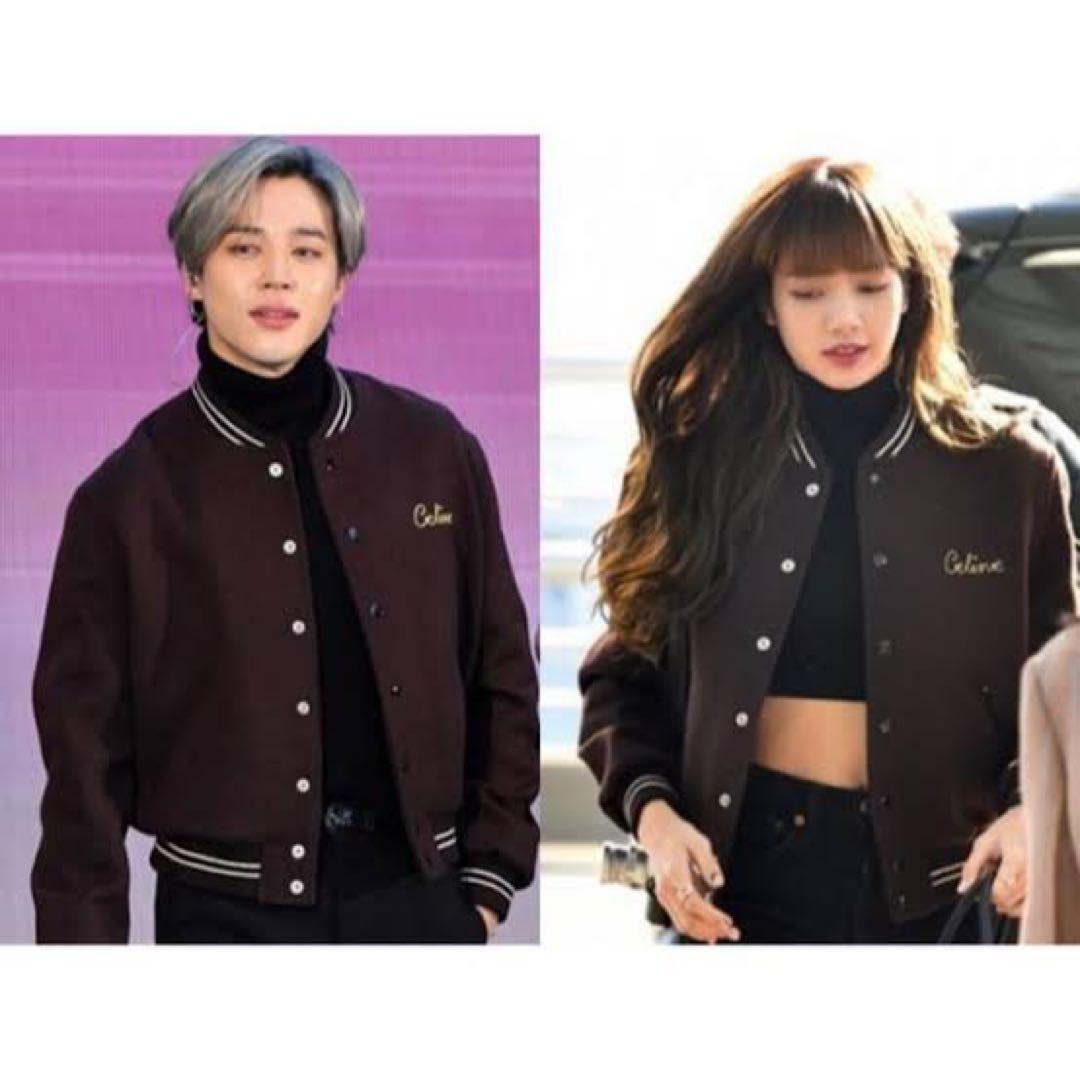 セリーヌCELINE 36 メンズレディース兼用エンブロイダリーテディジャケット