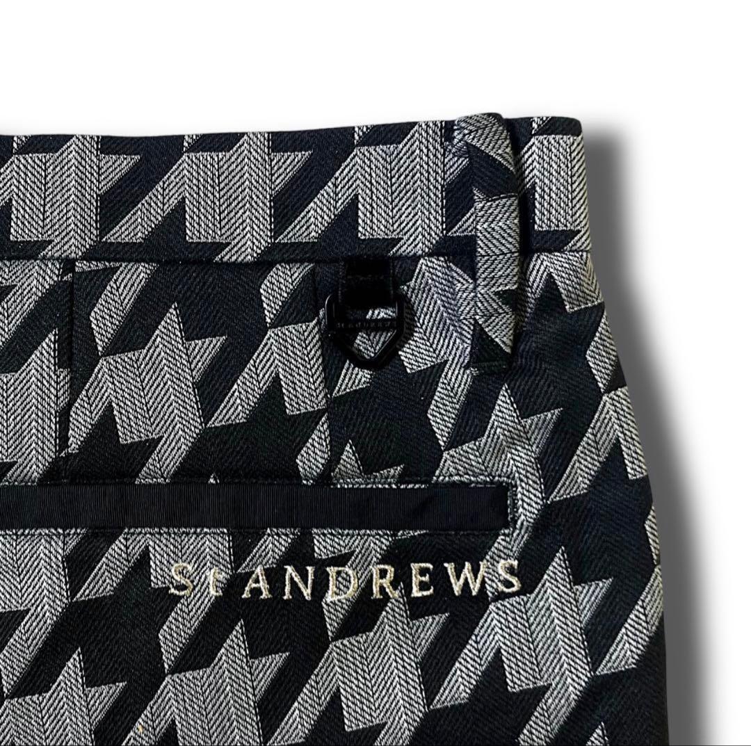 ST ANDREWS ハウンドトゥースパンツ 新品