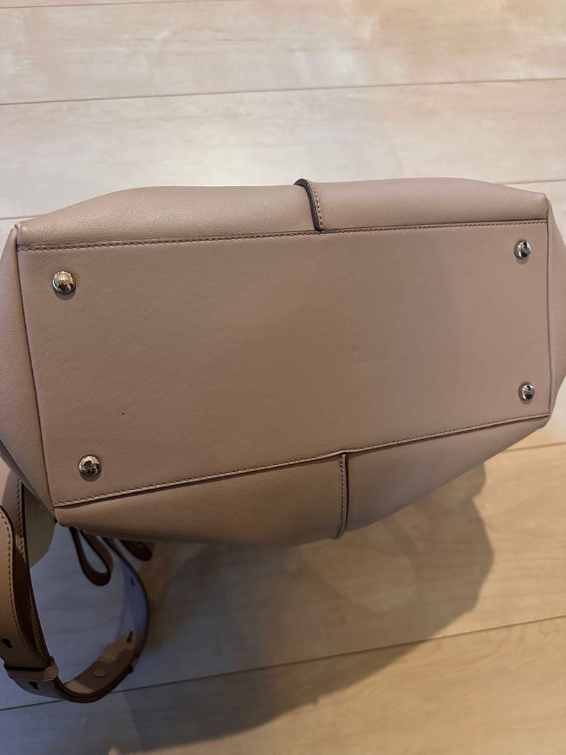 【sakura】TOD'Sバッグ　D-STYLING スモール　ベージュ