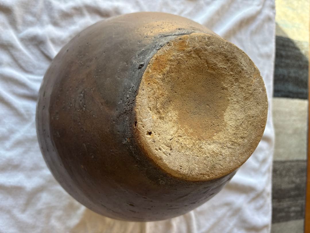 古備前　茶壺　 古民芸 　花瓶　置物飾り