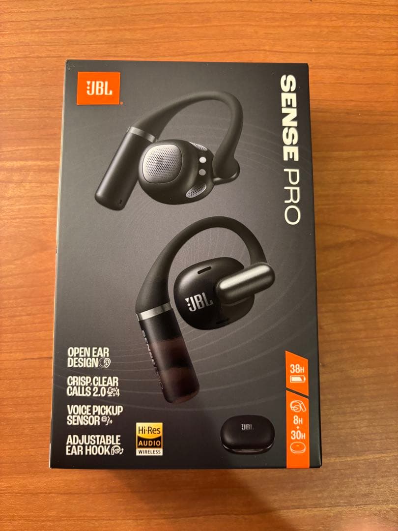 JBL SENSE PRO ブラック オープンイヤーイヤホン