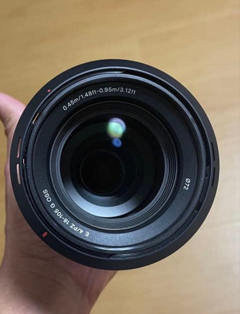 ソニーSELP18105G + フィルター付き