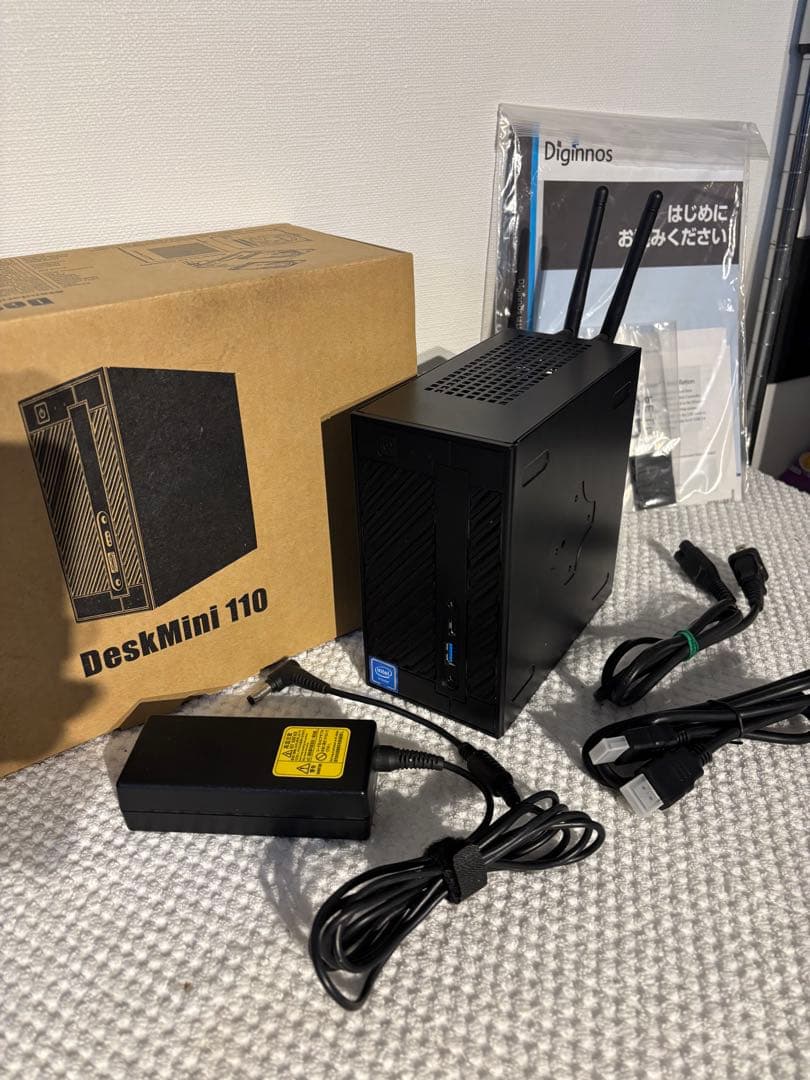 高速起動SSD搭載 DeskMini110 / 8GB / 500GB 小型PC