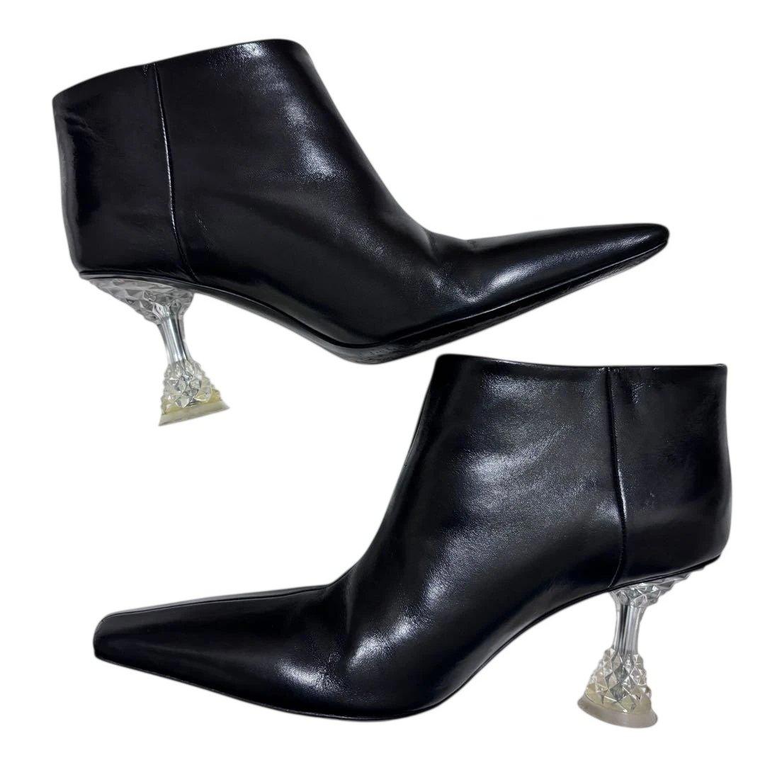 希少◎CELINE フィービー期 シャンデリアヒール ブーティー 35 ブラック