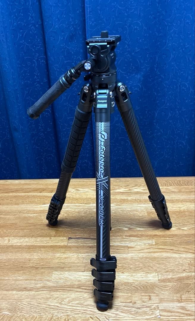 Fotopro X-Airfly ビデオ 64.5 インチ軽量トラベルカメラ三脚