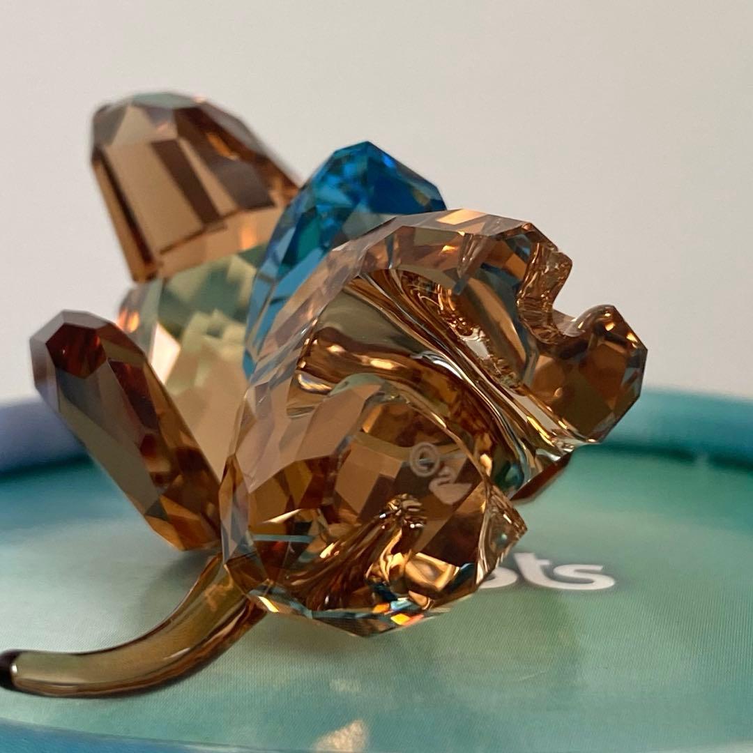 △▼とも ▼△ SWAROVSKI クリスタル ダックスフンド 置物