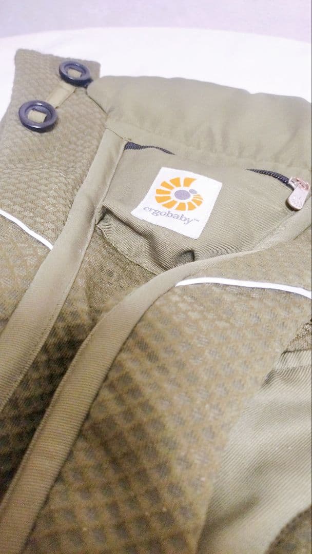 【美品✨】 elgobaby OMNI breeze オリーブグリーン カーキ