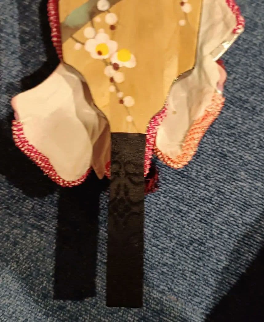 羽子板　雛祭り　 鹿の子絞り　伝統工芸江戸押絵