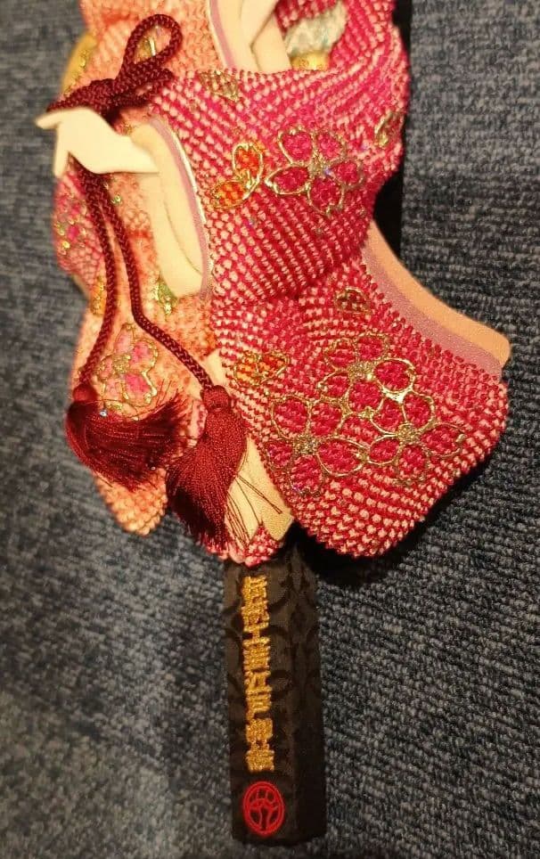 羽子板　雛祭り　 鹿の子絞り　伝統工芸江戸押絵