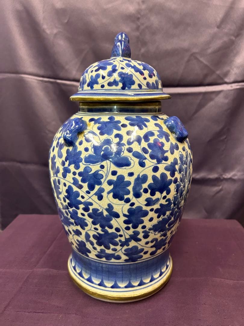 中国骨董の壺