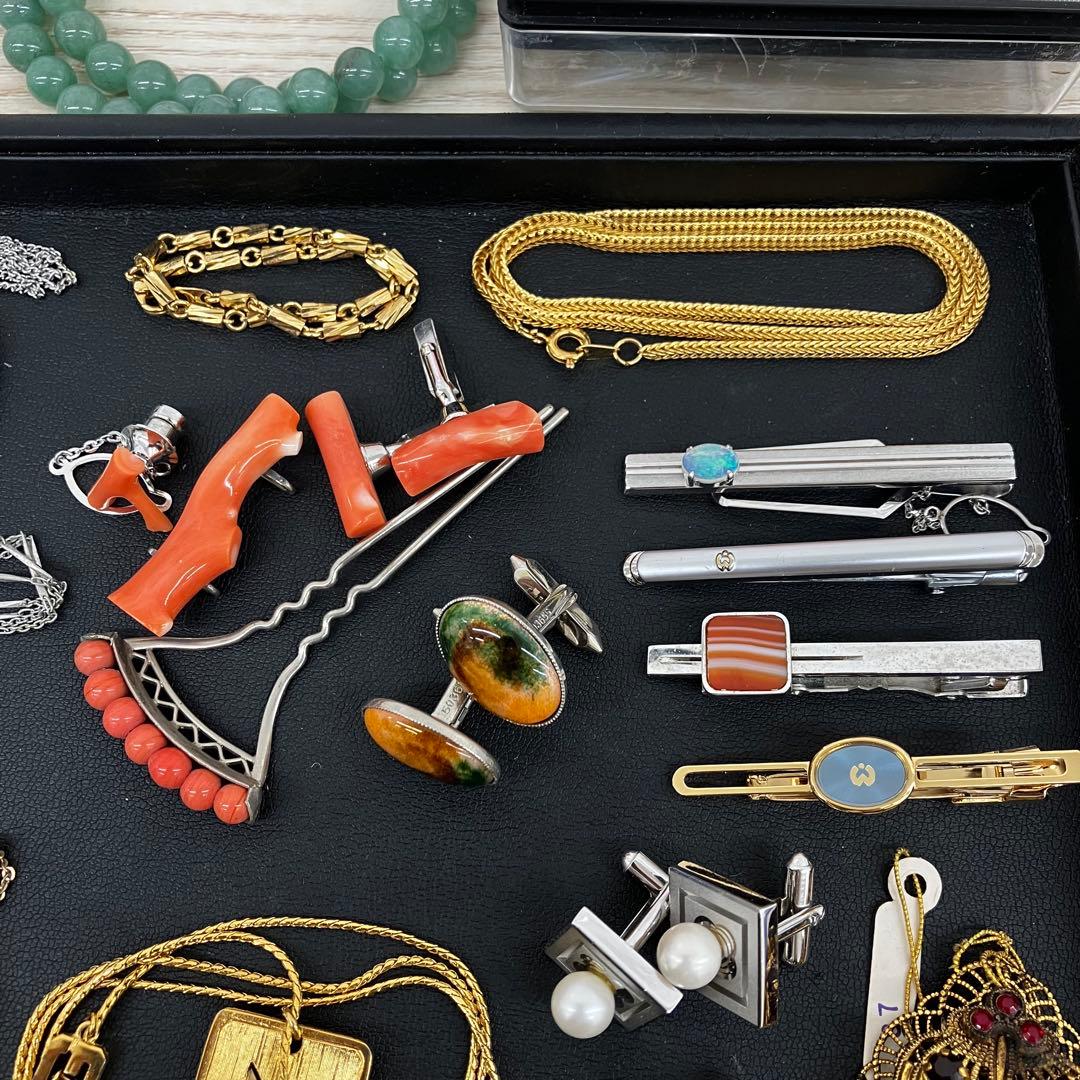 ビンテージジュエリーセット　メッキ　アクセサリー　まとめ　ブランド