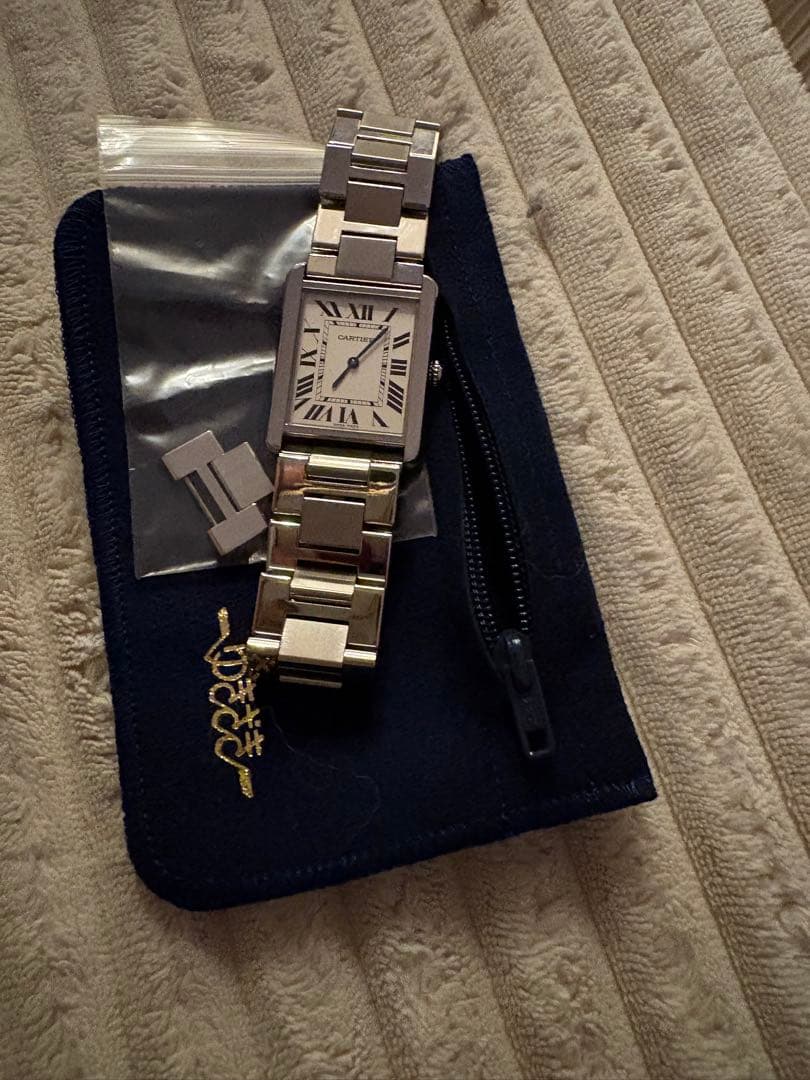 カルティエ CARTIER タンクソロ LM クオーツ メンズ/レディース