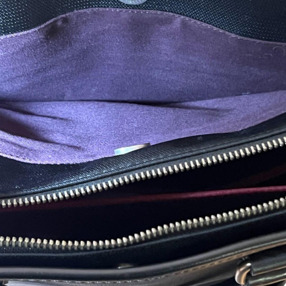 【美品】ポールスミス ジェーエルナイロン レザーコンビ　A4収納可　ブラック