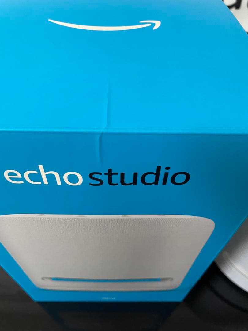 Amazon echo studio グレー 箱付き