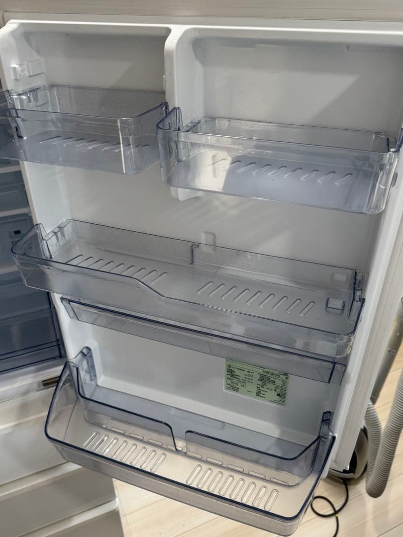 d*v様 AQUA 冷蔵庫 AQR-36H シルバー 2019年 355L