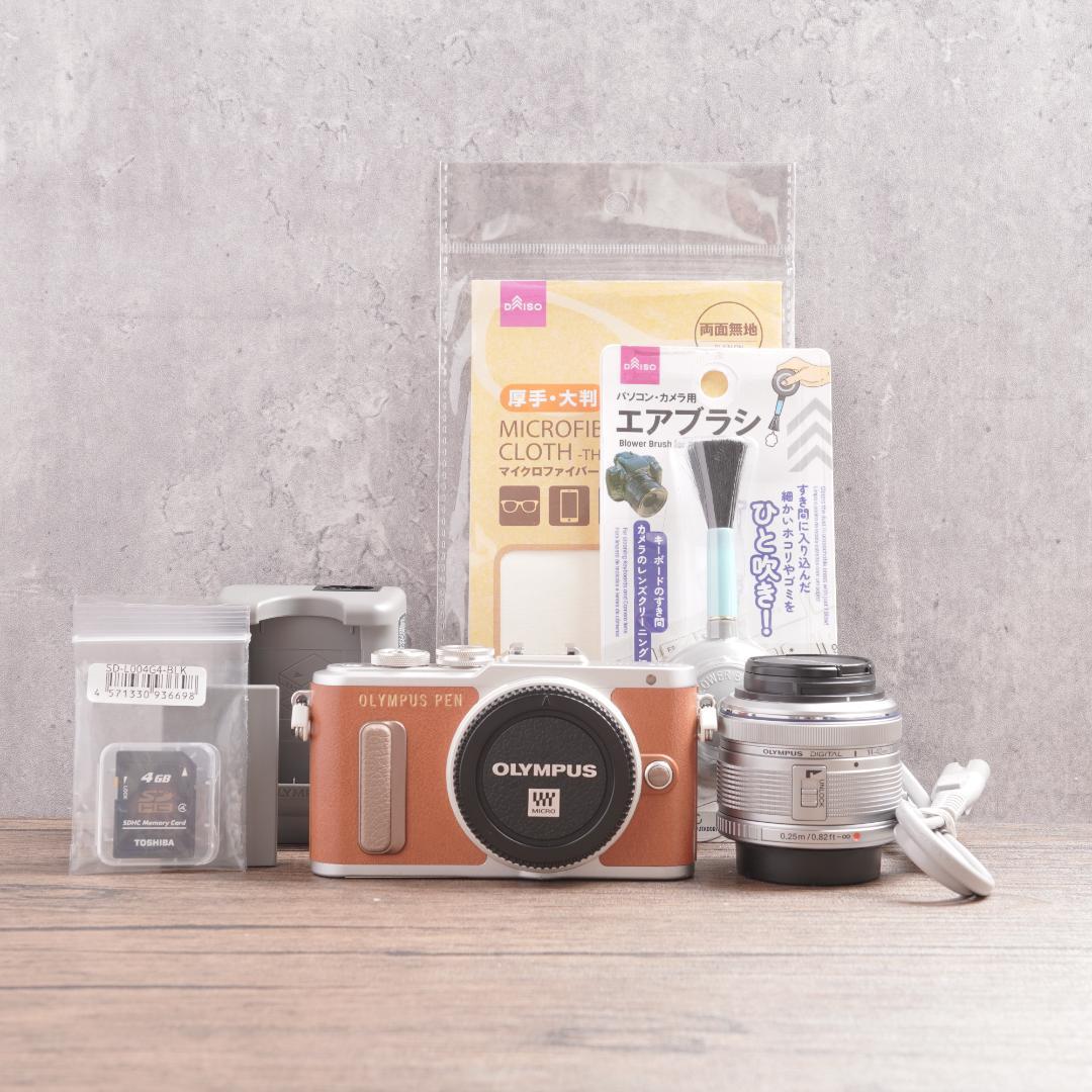 ショット数6029回で美品✨自撮り✨OLYMPUS PEN E-PL8　1093