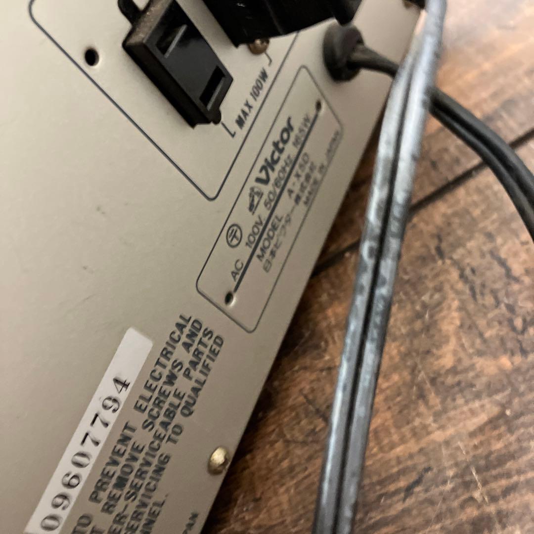 アイワ ステレオカセットデッキ SD-F700R ビクター アンプ A-X50