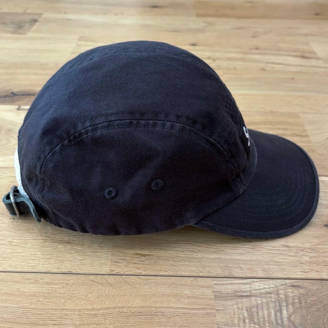Supreme Washed Chino Twill Camp Cap 黒 人気