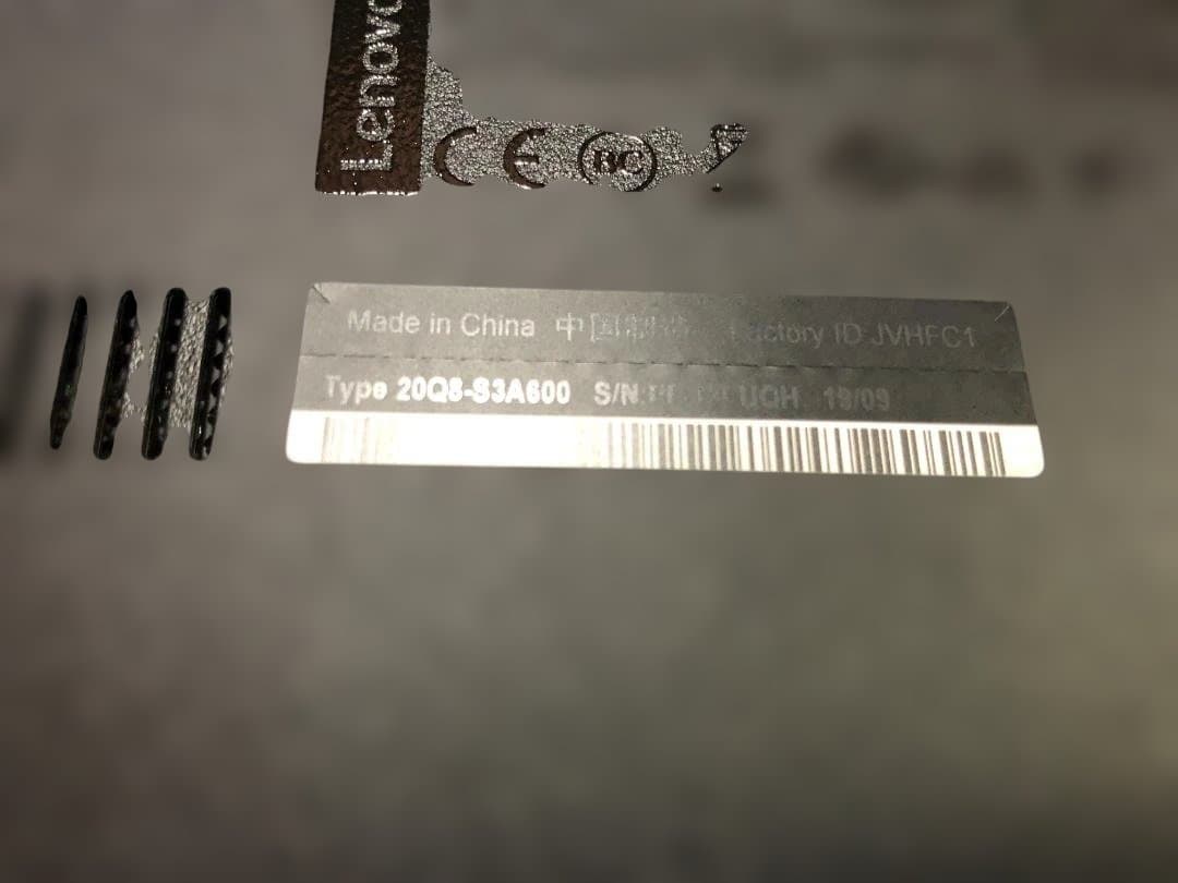 ThinkPad L590 Corei5 8GB SSD256GB win11㉑