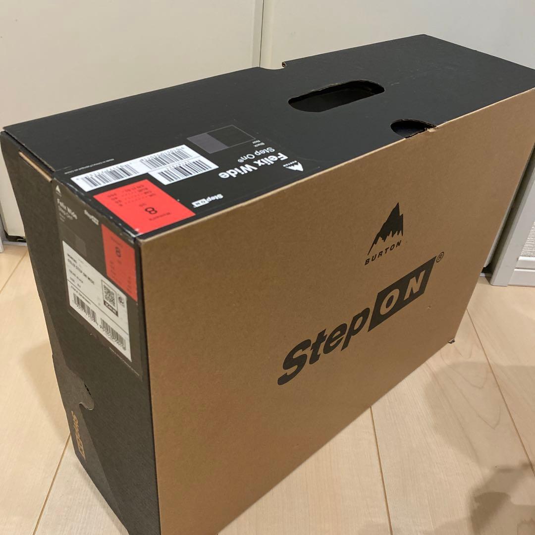 Burtonフェリックスワイド StepOn ステップオン23-24モデル25㎝