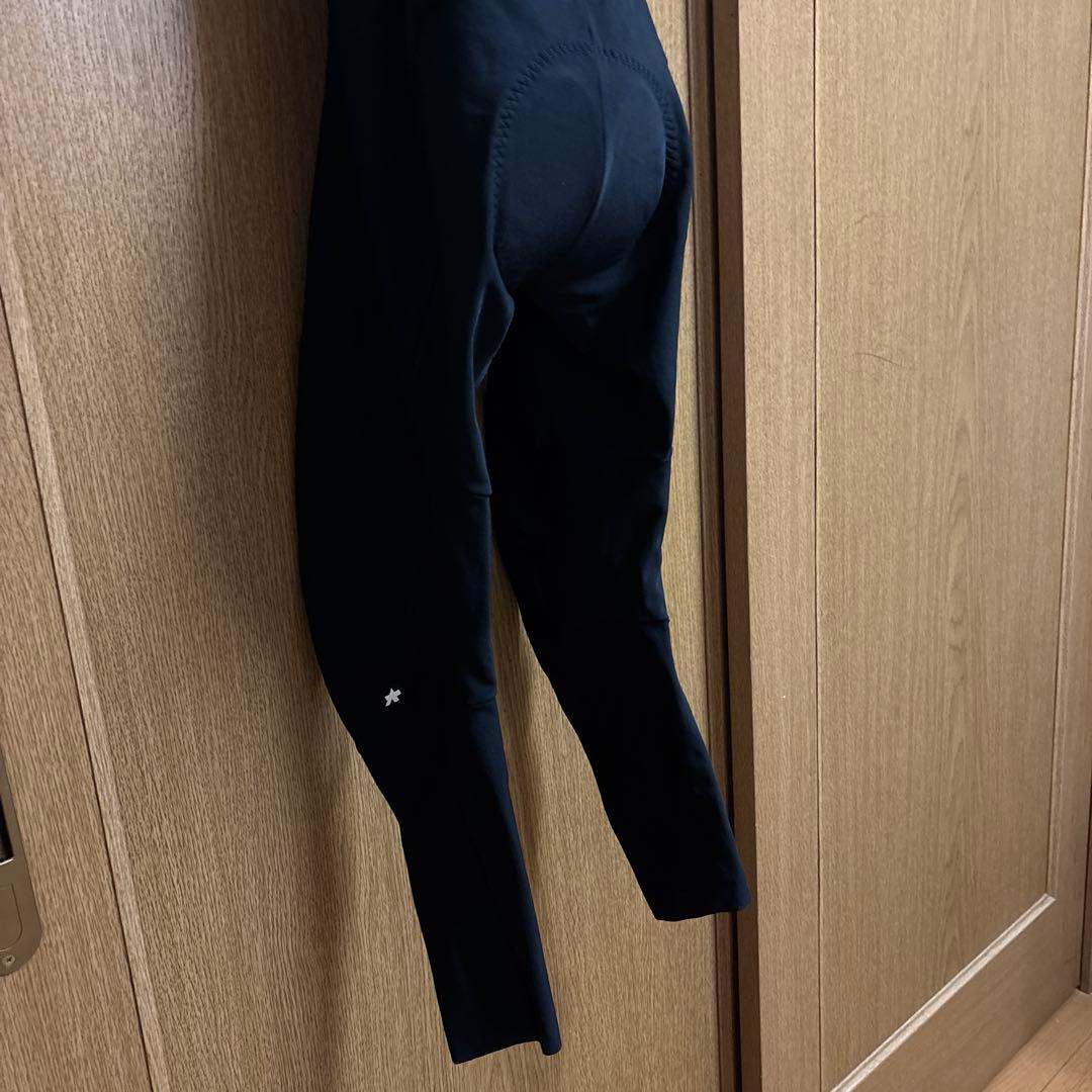 ASSOS EQUIPE R ウィンタービブタイツ ハブS9ブラック Ｌサイズ