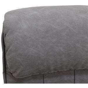 肘付き回転座椅子 グレー 【完成品】