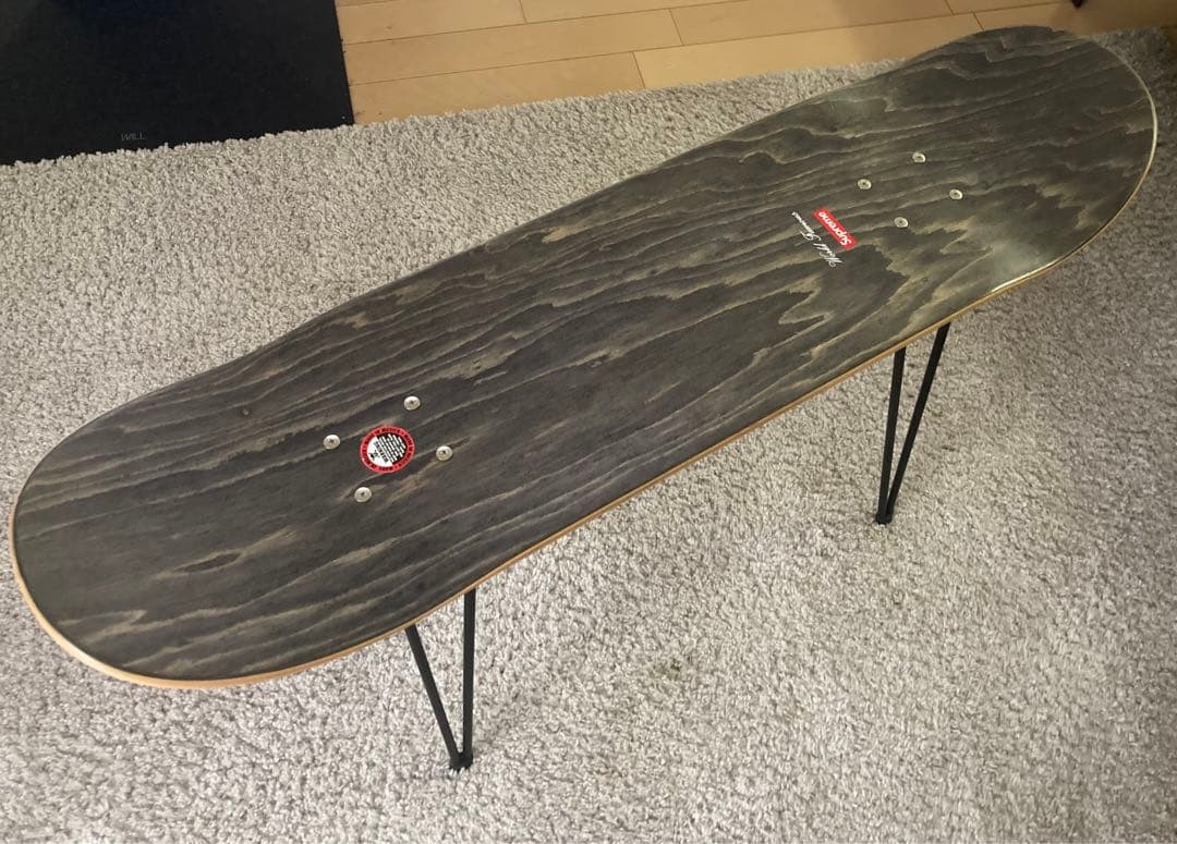 supreme スケートボード＋デッキスタンド シュプリーム ペイズリー 赤