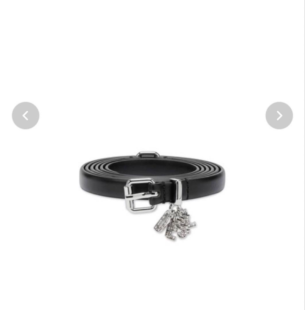 DIESEL BーCharm レザーベルト