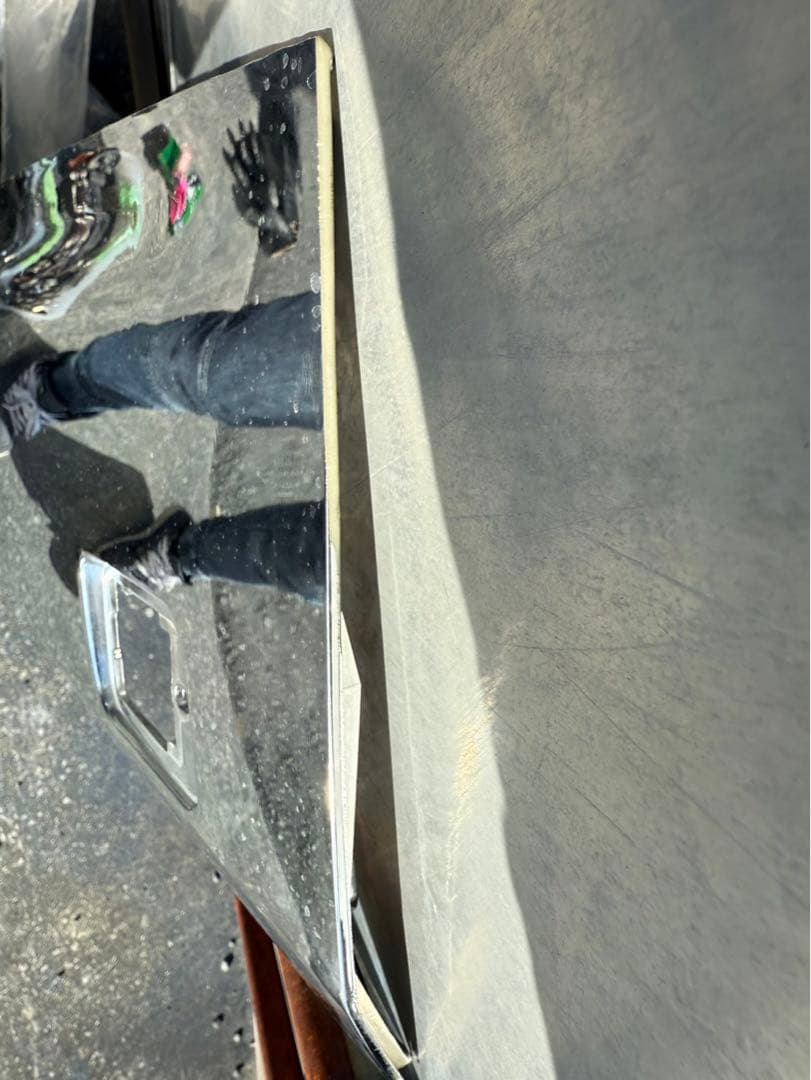 いすゞ　ギガ　メッキ　ドアプロテクター　ブリスター　ドアガーニッシュ