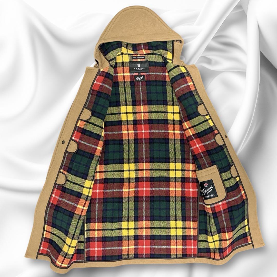 や*ぢ様 BLACK LABEL×Gloverall ダッフルコートキャメル　L