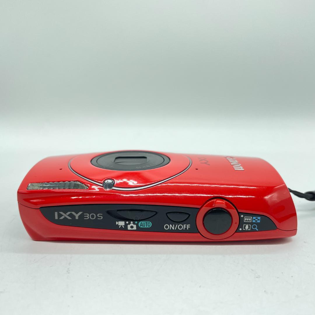Canon IXY 30S RED【完動品・備品完備箱付き・転送特典無料あり】
