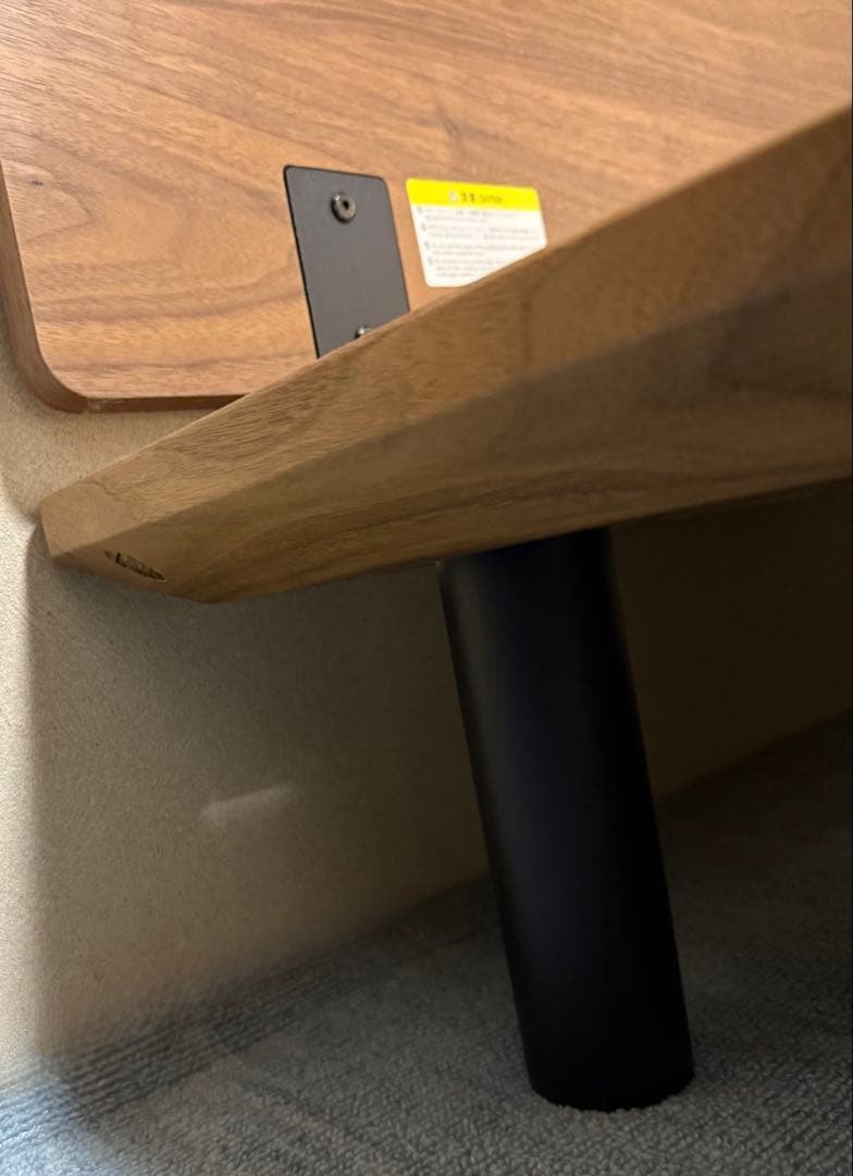 【新品未使用】無印良品　ベッドフレーム　ウォールナット