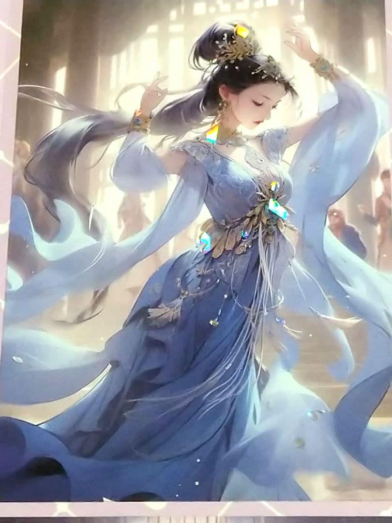 のこり１✩廃盤品✩J869＃漫舞轻纱(贝壳光)切り売り海外人物女の子AIマステ