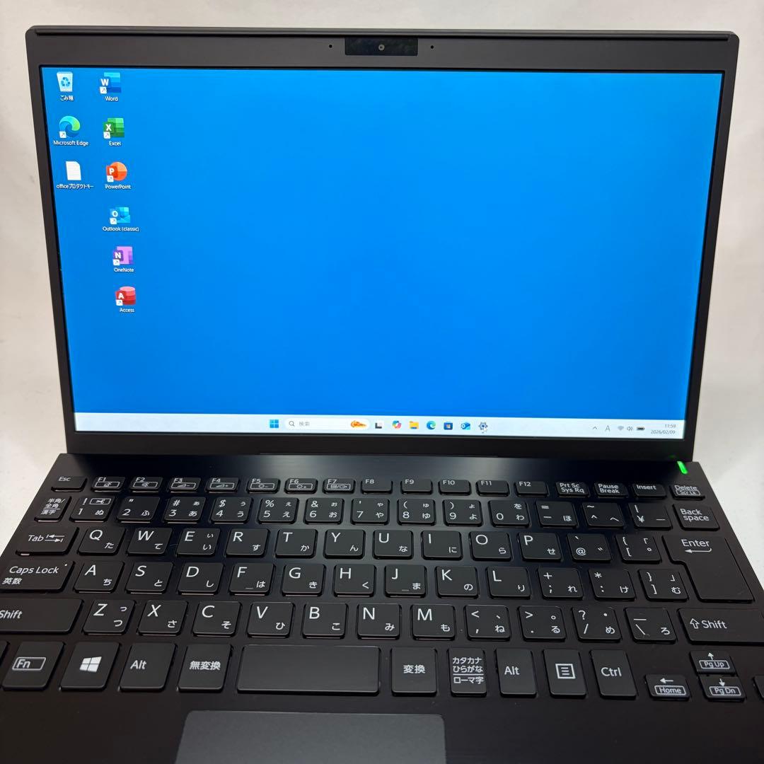 美品 VAIO Pro PJ 10世代 i5 8GB 256 フルHD オフィス