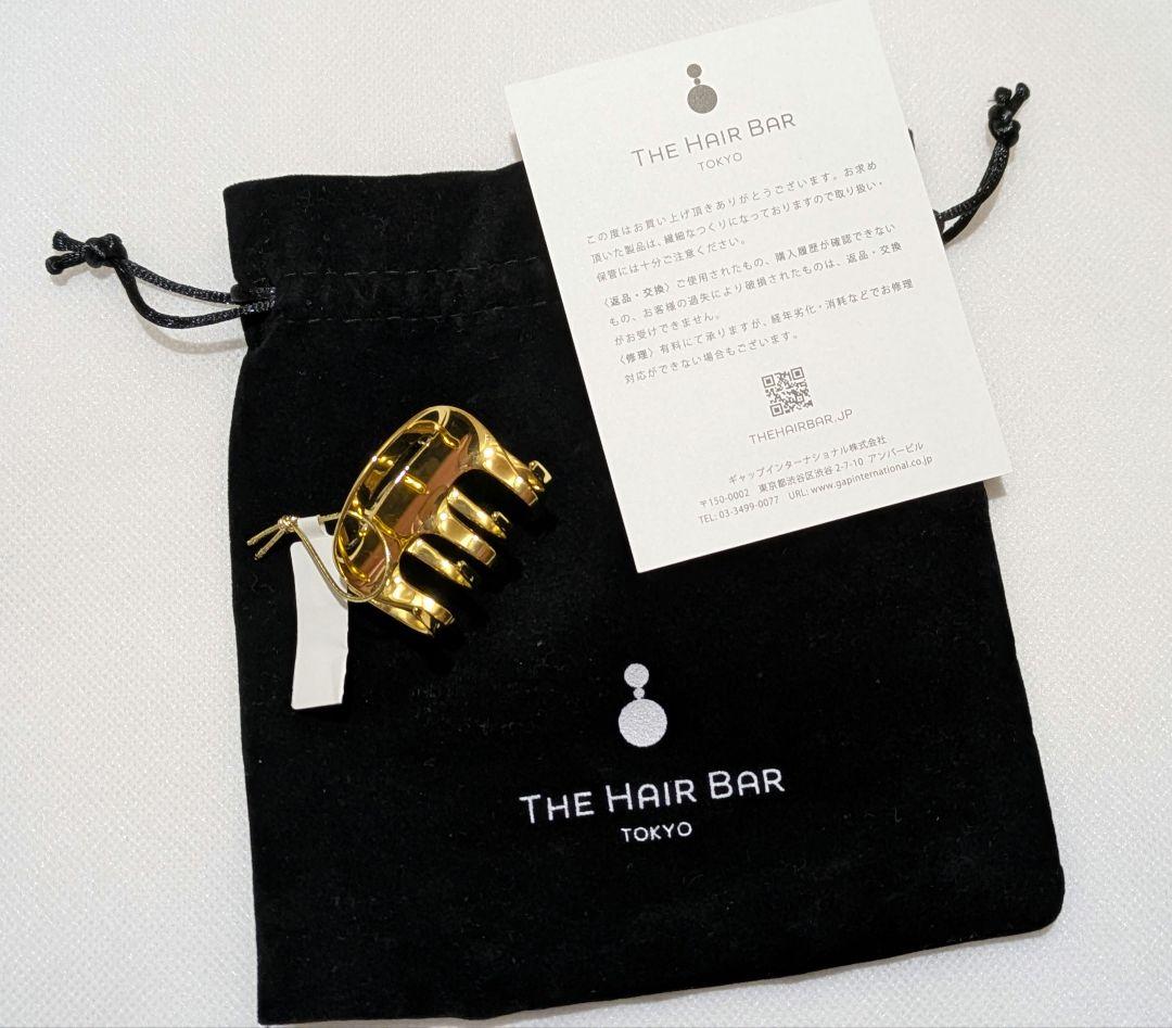 未使用　THE HAIR BAR TOKYO メタルバルドージョークリップ