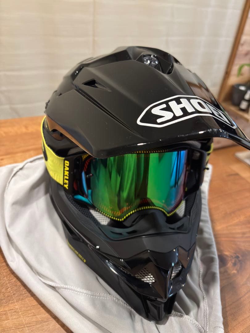 オークリー　エアーブレイクMX プリズム　モトクロスゴーグル　WR250