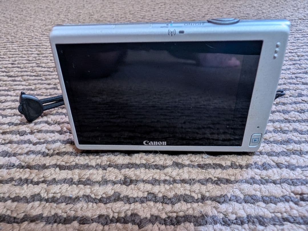 【ジャンク】Canon IXY 430F シルバー (タッチパネル不良・撮影可)