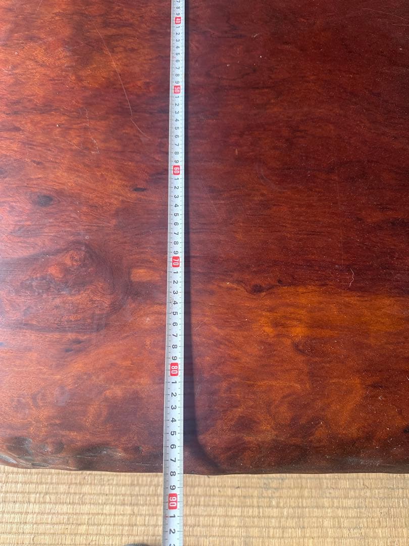 1枚板　座卓　テーブル　アンティーク　一枚板　引き取り限定です。栃木県佐野市まで